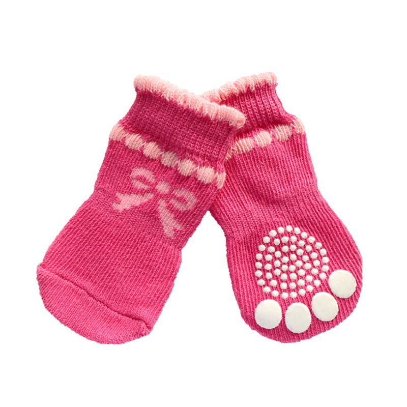Anti Slip Warm Pet Sock Small Puppy Dog Socks Cotton Dog CUTE Skid